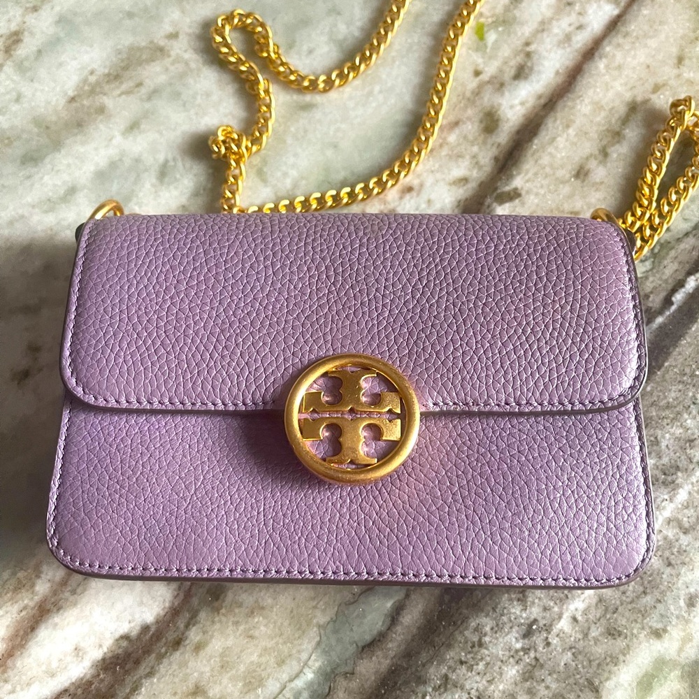 Tory Burch purple purse!